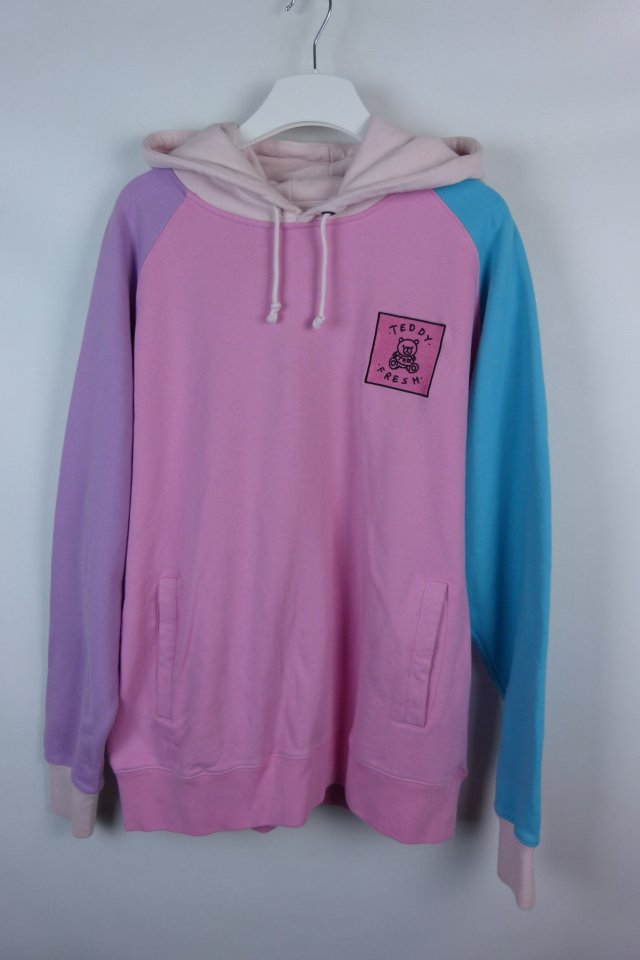 Teddy Fresh bluza z kapturem bawełna / XL