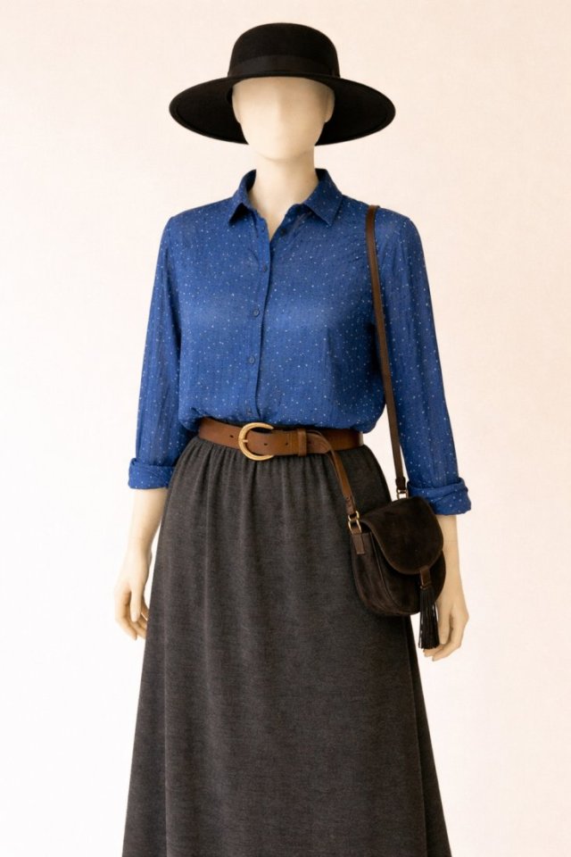 Ciepła spódnica maxi Reserved