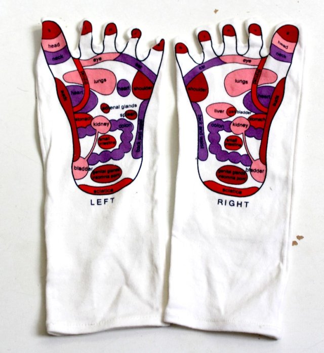SKARPETKI  DO MASAŻU STÓP  refleksologii