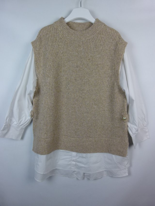 River Island sweter koszulowe rękawy 22 / 48