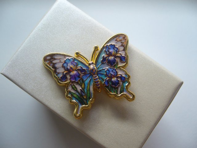 PIN PRZYPINKA BROSZKA MOTYLEK