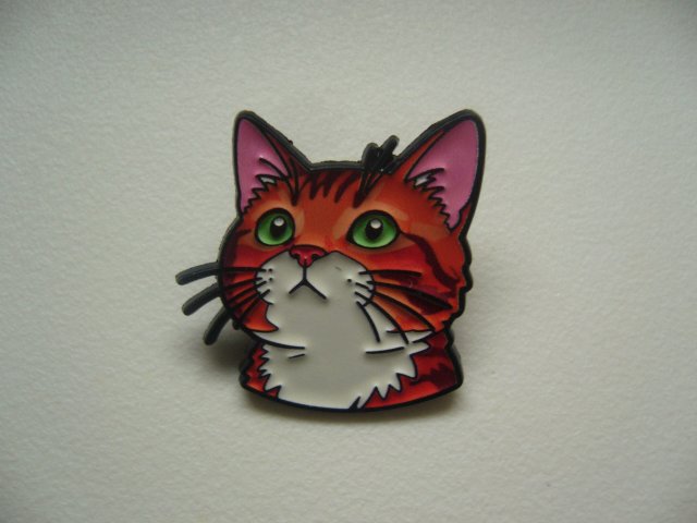 PIN PRZYPINKA BROSZKA KOTEK