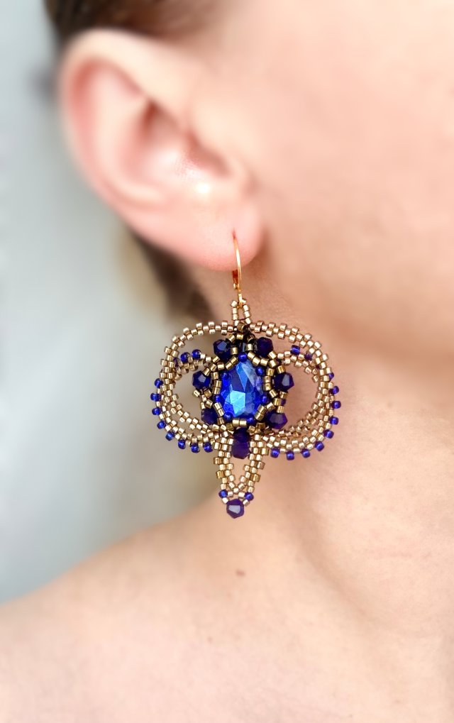 Kolczyki wiszące Elegancki Błysk