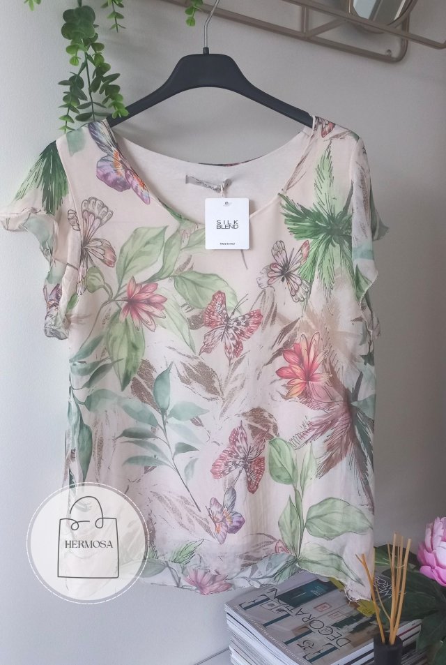 Jedwab z wiskozą Viola Borghi