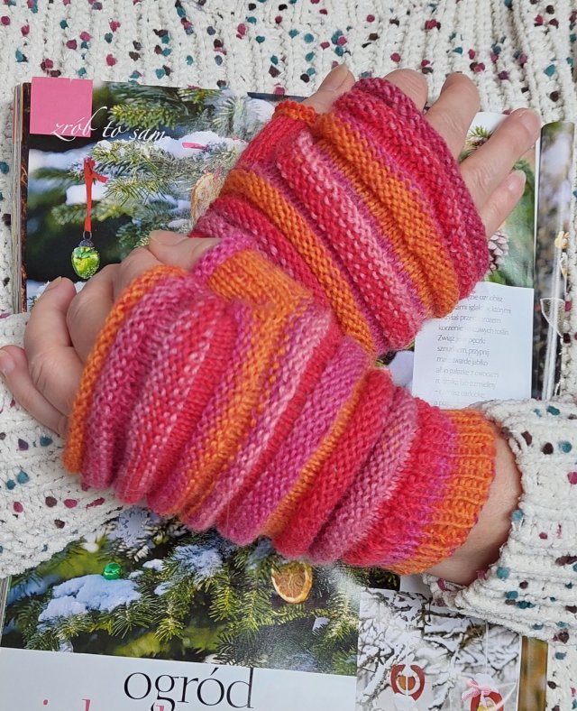 Czerwień z pomarańczą