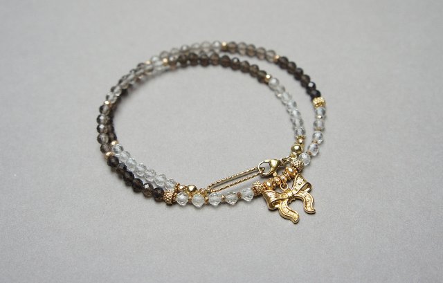 Kwarc dymny vol. 4 /04.12.25/ choker - Szlachetna kolekcja