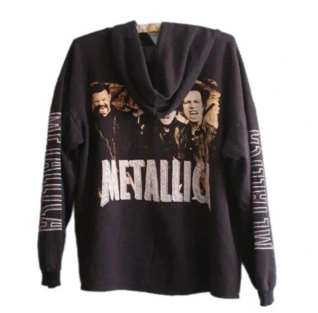 Metallica Reload Hoodie, Vintage Metallica Longsleeve bootleg bluza Rare