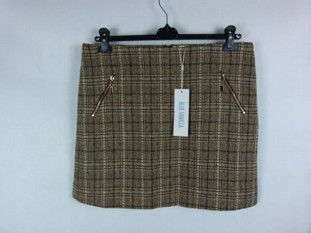 Blue Vanilla spódnica mini zip 16 / 44 z metką