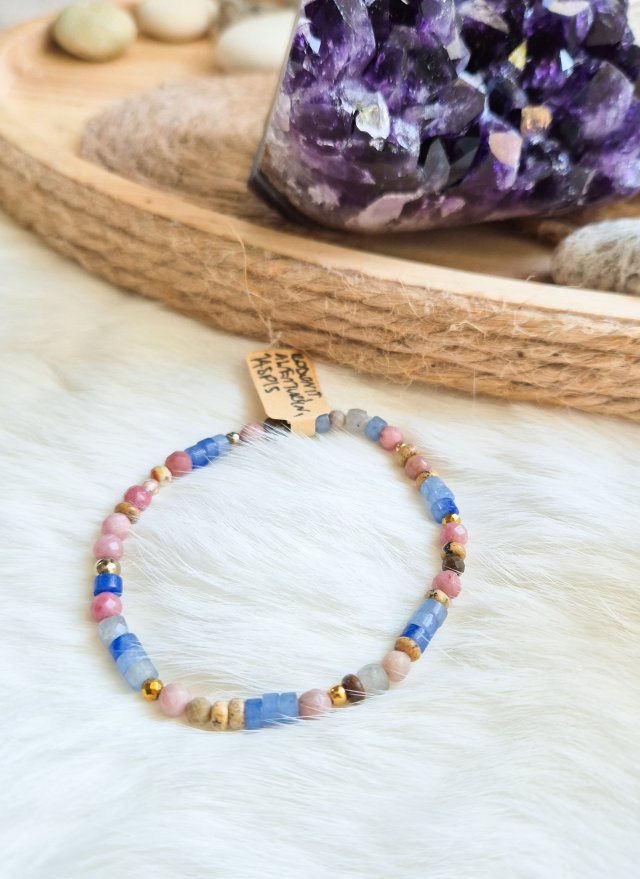 Bransoletka z kamieni naturalnych