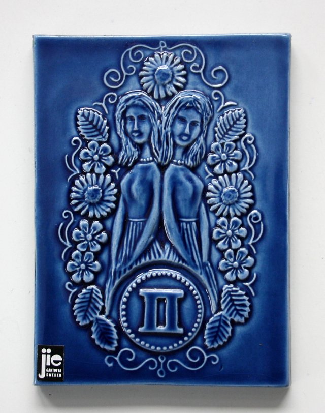 Ceramika Jie GANTOFTA Sweden bliźnięta