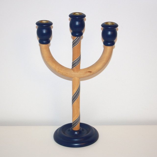 Świecznik Skandynawski Granat