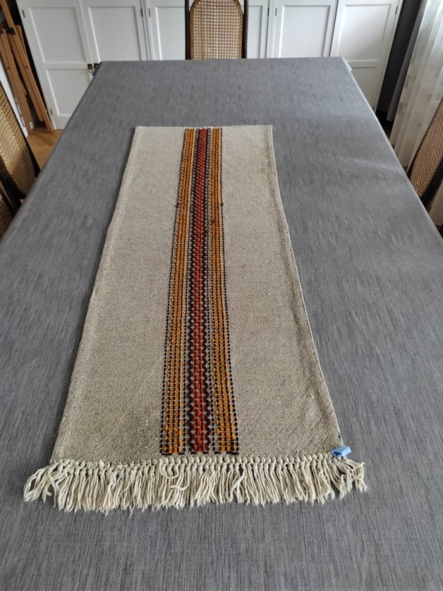 wełniany bieżnik Cepelia, PRL