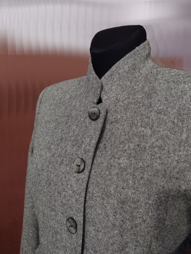 Szary żakiet - rozmiar 38