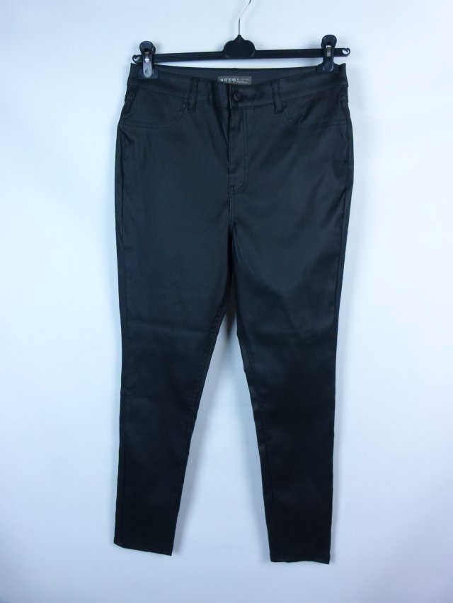 Denim Co skinny woskowane spodnie 14 / 42