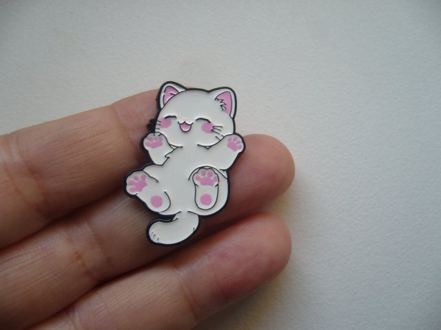 PIN PRZYPINKA BROSZKA KOTEK