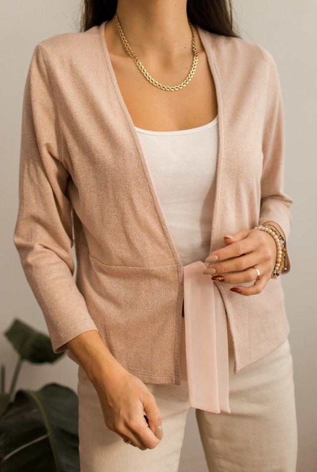 Błyszczące bolerko M/L