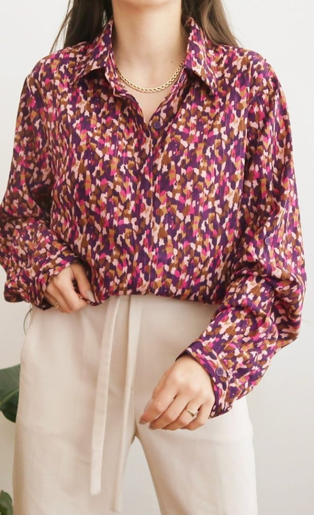 Kolorowa koszula XXL