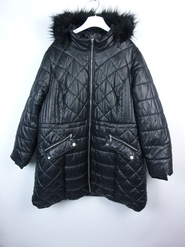 Yours ocieplana kurtka do kolan z metką 54 - 56