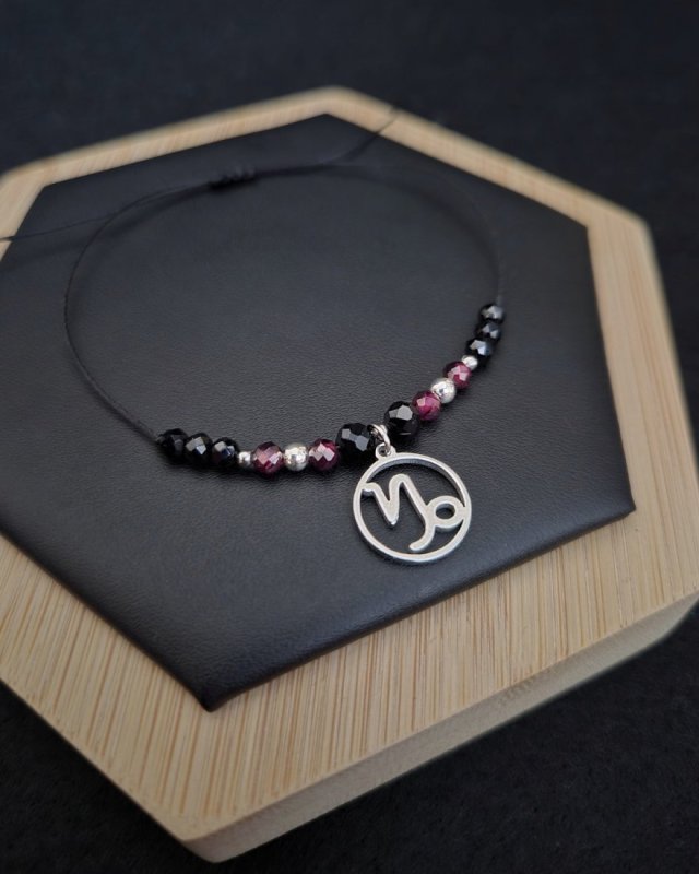 Bransoletka Zodiakalna Koziorożec - wersja ze srebrem