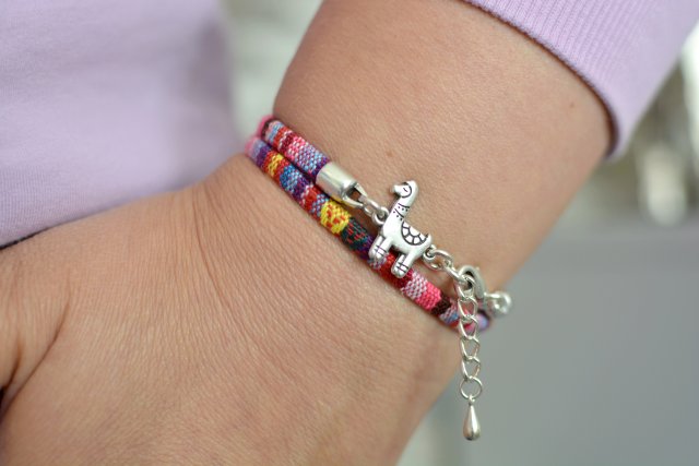 BRANSOLETKA BOHO LAMA INKAKAS