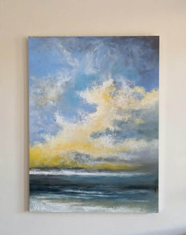 Pejzaż- rysunek pastele