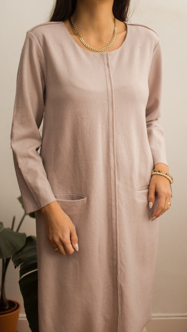 wełniana sukienka S/M