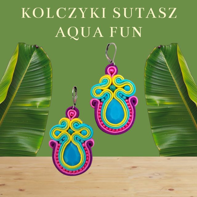 KOLCZYKI SUTASZ AQUA FUN