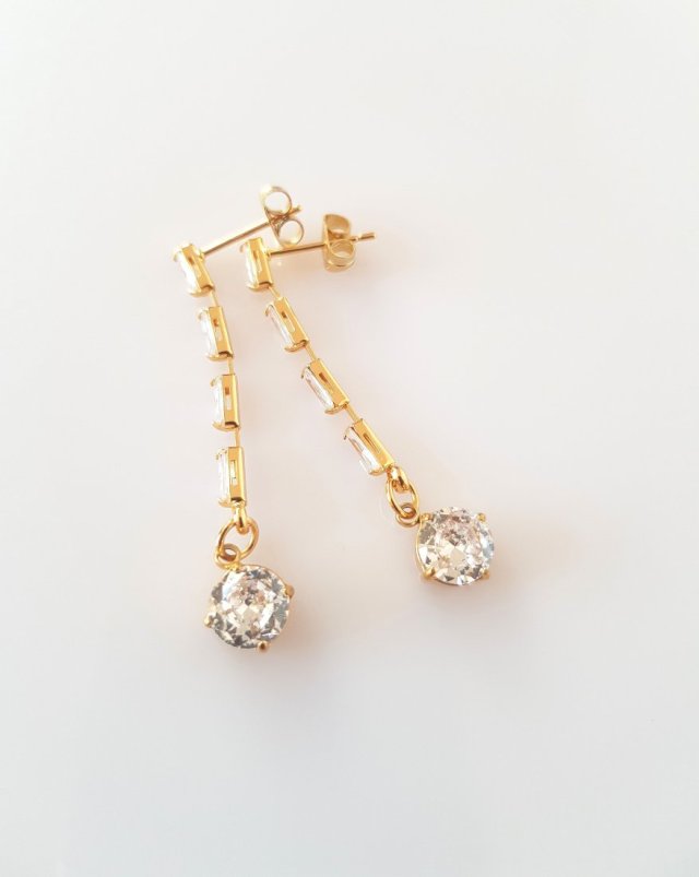 Kolczyki Crystal Dots