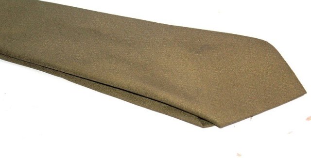 ORTAL ŁÓDŹ oldschoolowy wojskowy krawat khaki  PRL