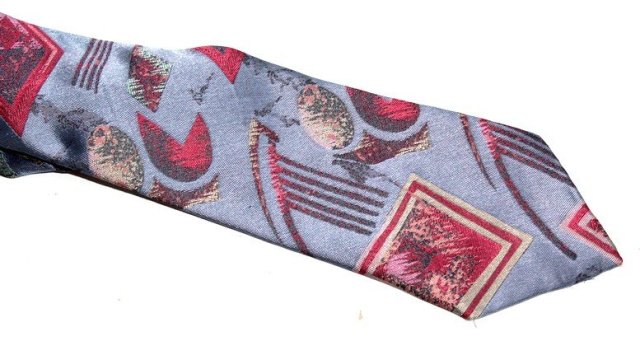 MICROTEL  oldschoolowy krawat  PRL