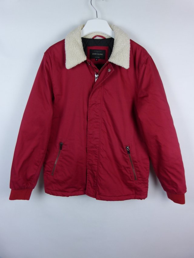 River Island lekko ocieplana kurtka bawełna / M