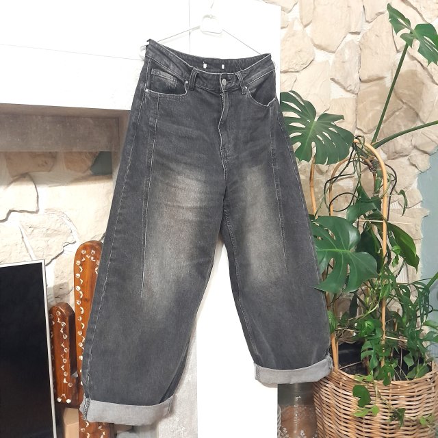 Jeansy balloon M L
