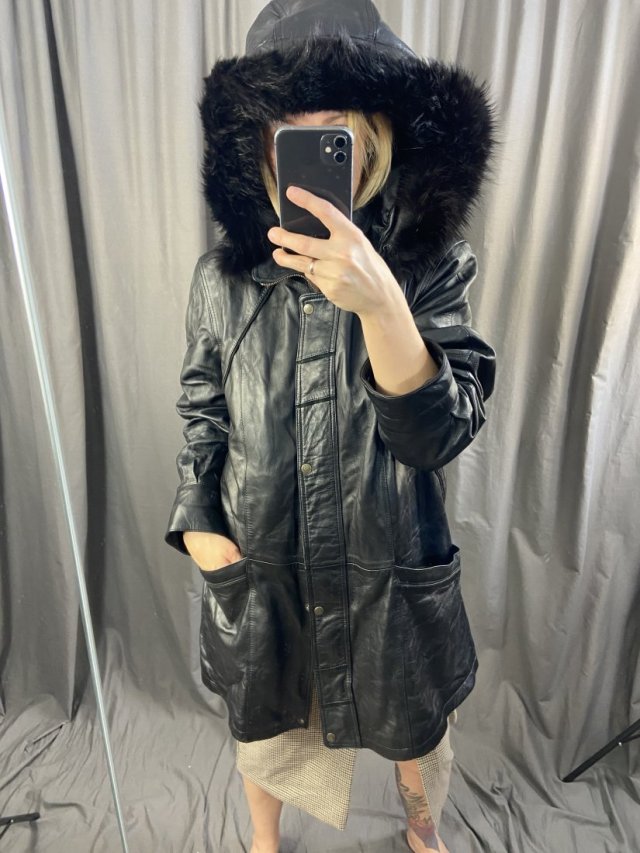 Goldstein skóra z wielkim kapturem