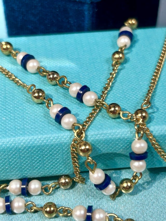 ❦❦ długi naszyjnik post art deco ❦❦