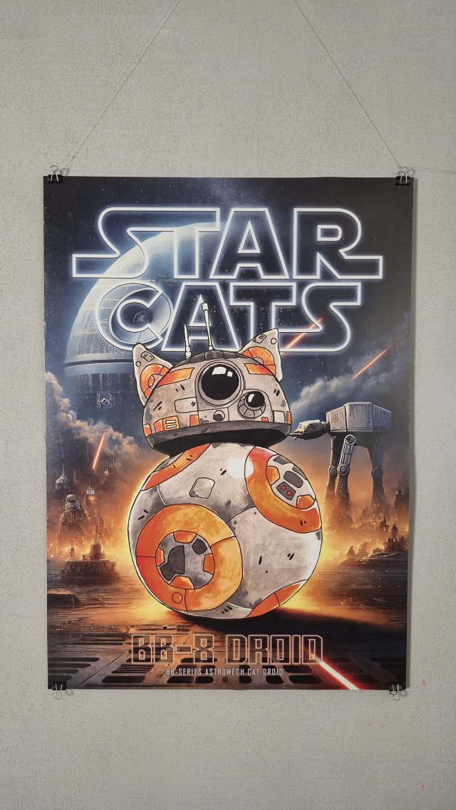 Plakat KOT Gwiezdne Wojny - B2 - 50cm x 70cm