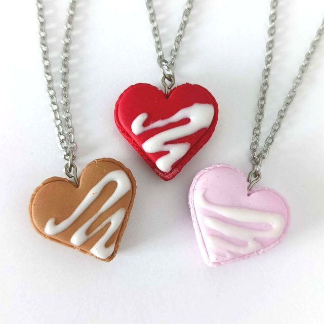 Naszyjnik Serduszko Makaronik