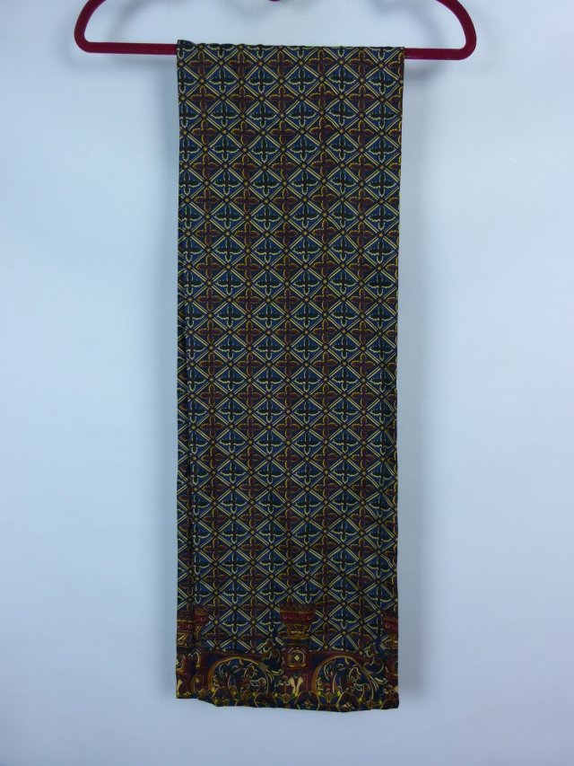 David Evans silk jedwabny szalik jedwab