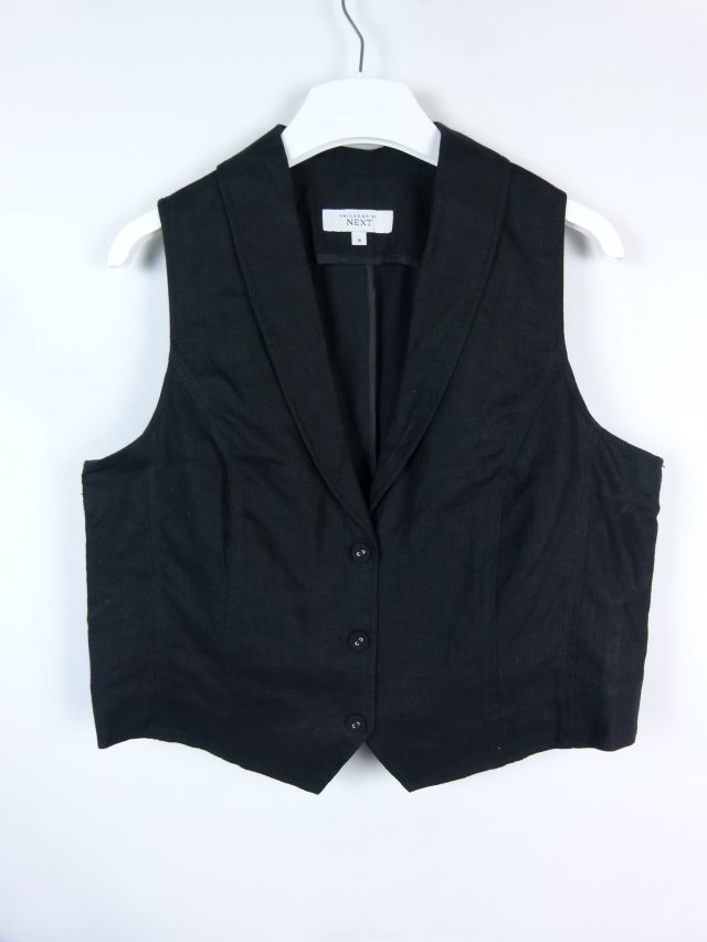 Next Tailored damska lniana kamizelka 18 / 46