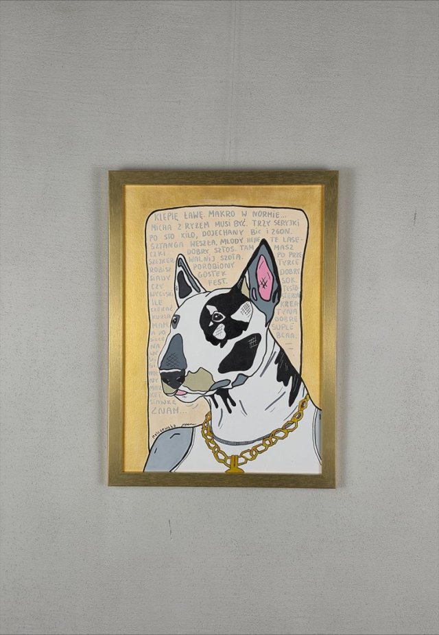 Obraz / grafika  - BULTERIER - A3