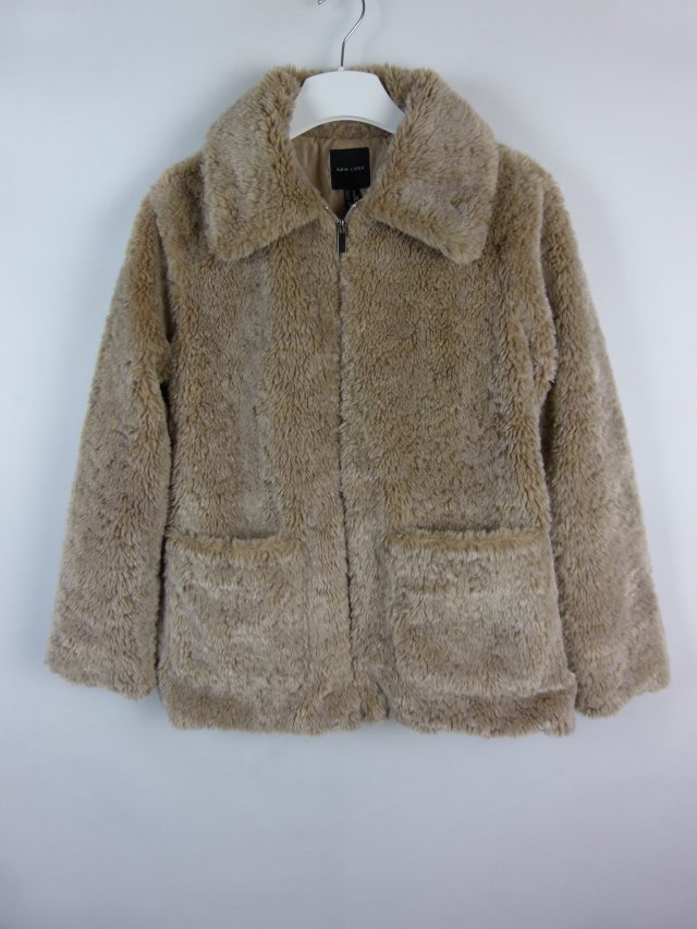 New Look kurtka sztuczne futerko / M