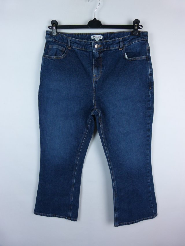Jaeger bootcut crop jeans spodnie dżins 16 / 44