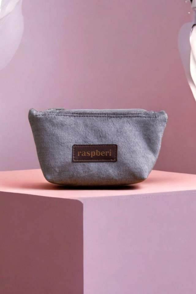 Szara kosmetyczka MINI