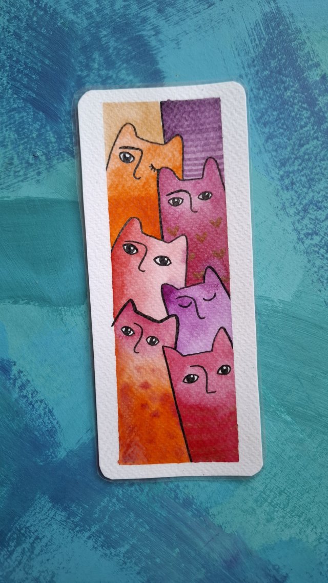 Zakładka do książki Kotki