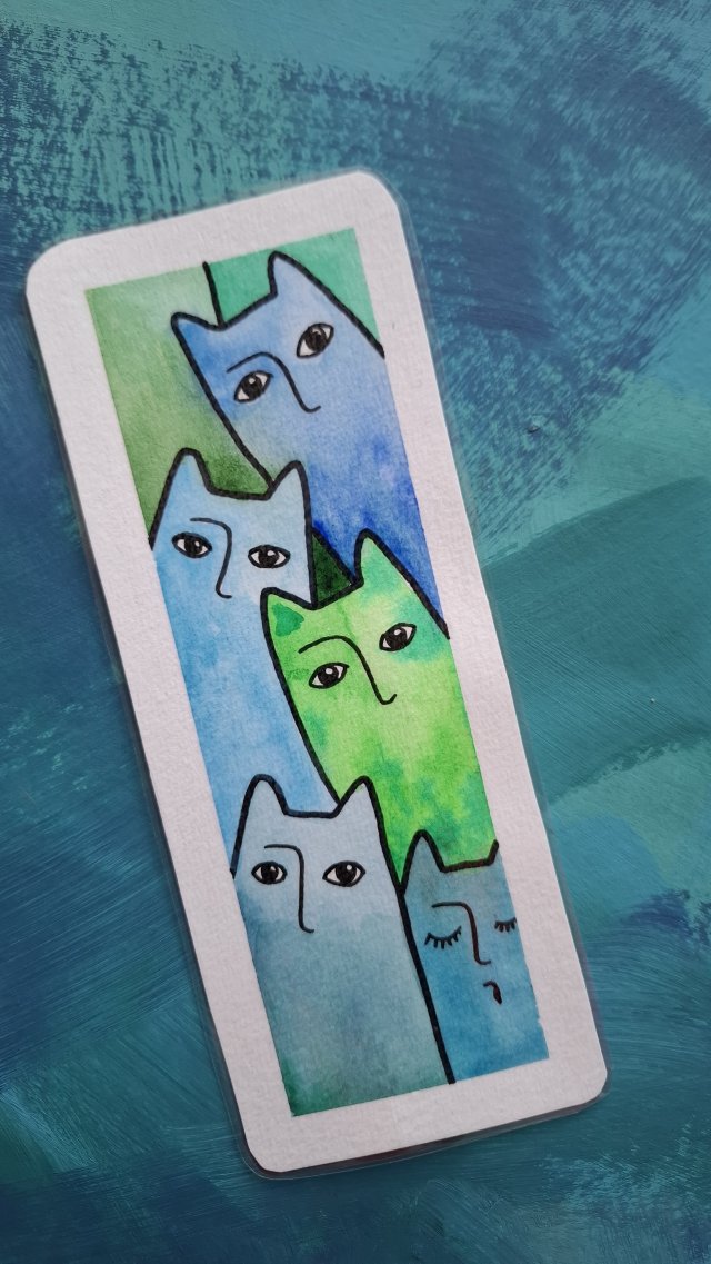 Zakładka do książki Kotki