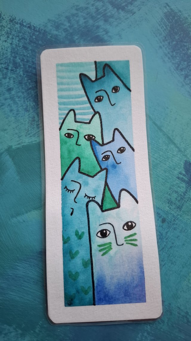 Zakładka do książki Kotki