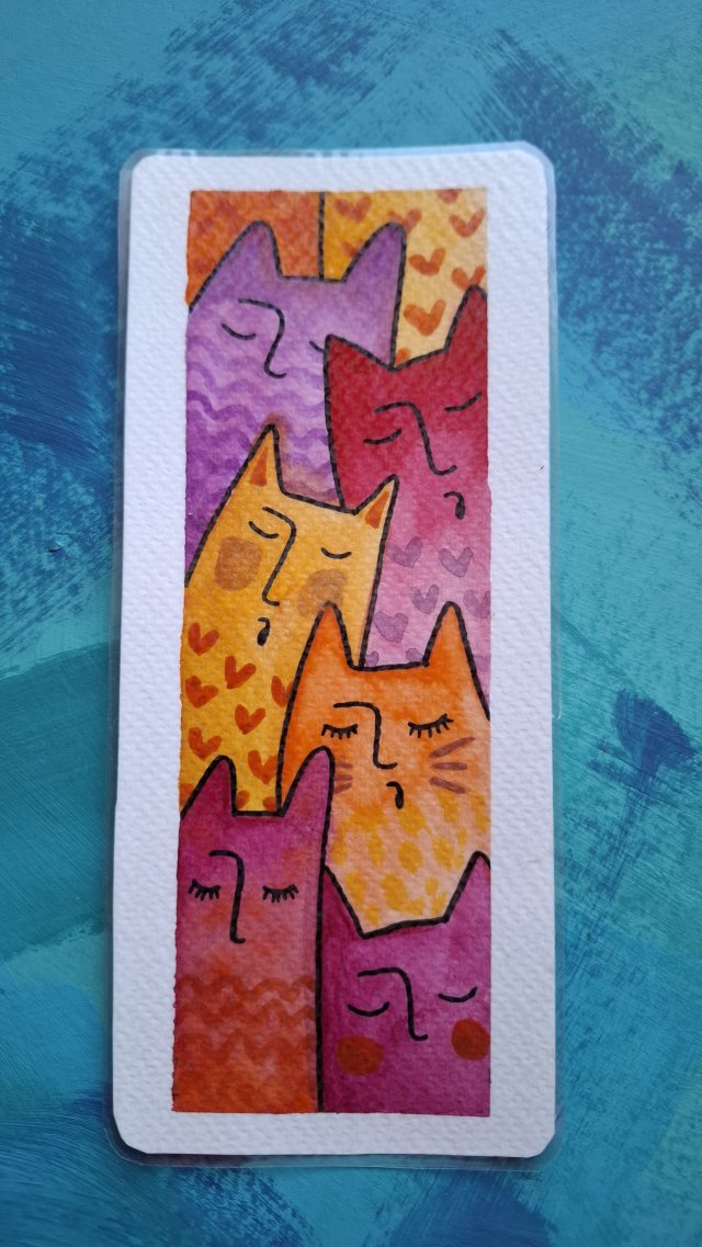 Zakładka do książki Kotki