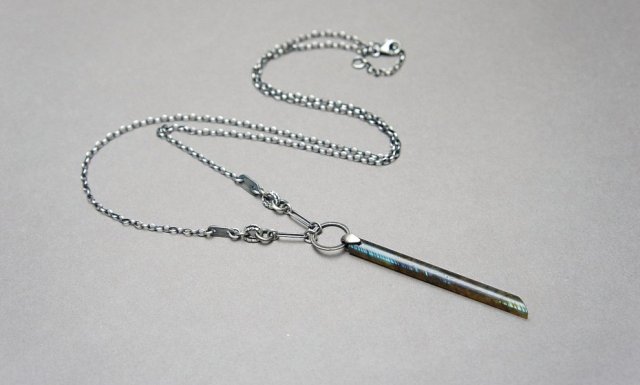 Stick vol.2  /labradoryt/ - naszyjnik