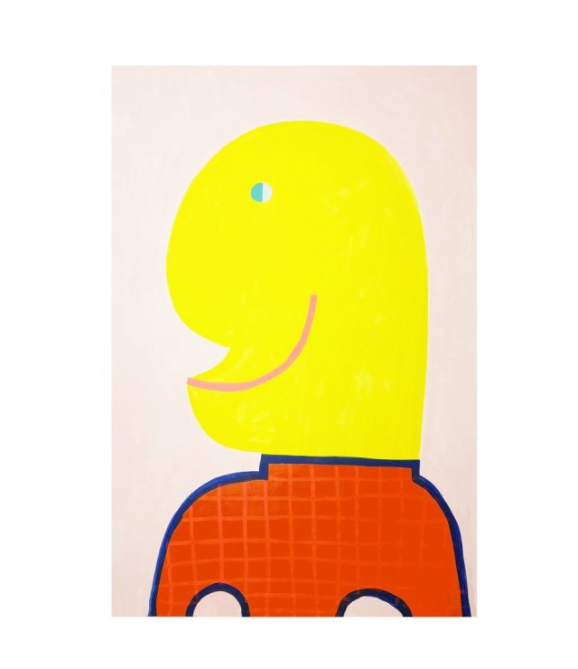 Obraz na płótnie. Pt."Koleś w kratkę " 120x80 cm