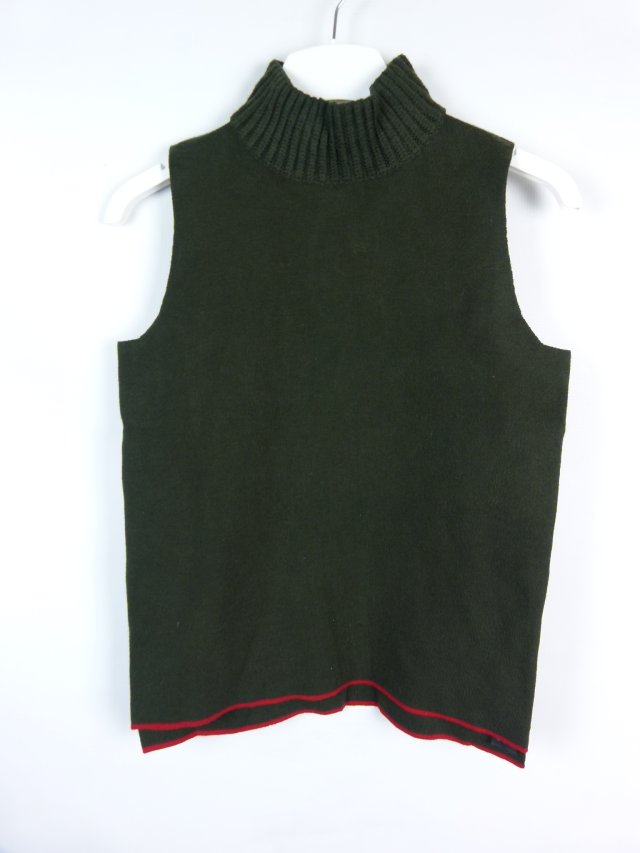 Zara Knit niski golf bez rękawów kamizelka / S mex. 26