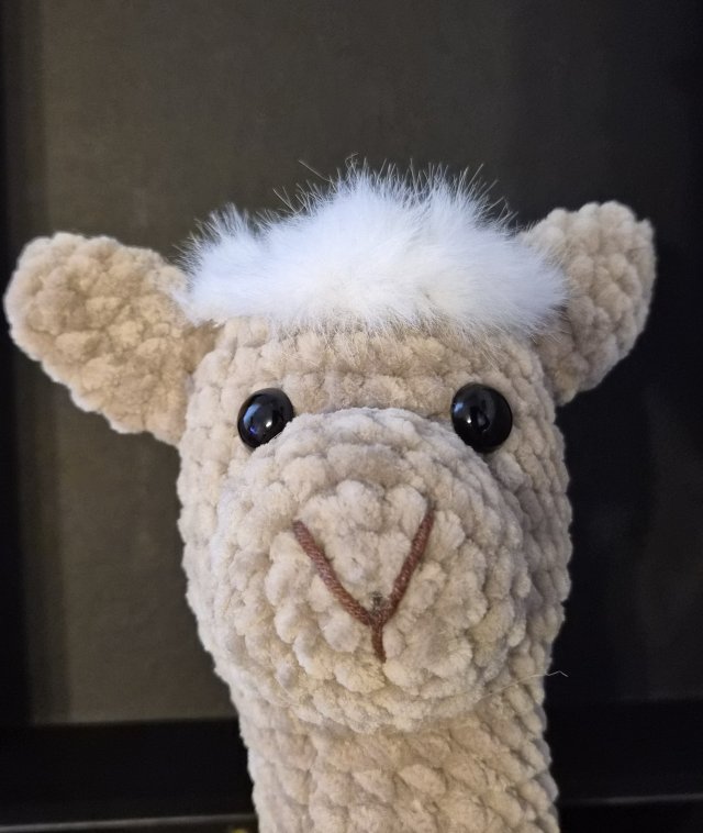 Alpaka na szydełku